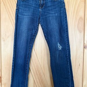 Kut from the Kloth Dark Blue Straight Leg Jeans